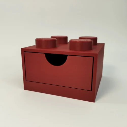Caja de Almacenamiento Modular Estilo Bloque - Tamaño Cuadrado 2x2